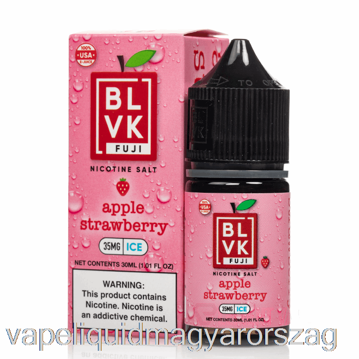 Alma Eper Jég - Blvk Fuji Salts - 30ml 35mg Vape Toll